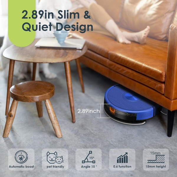 Aristell Robot Vacuum And Mop Combo, 3 In 1 Mopping Robotic Vacuum With